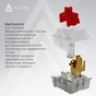 Клавіатура Ajazz NacodeX NK68 V2 Red Switch LED USB UA White (NK68-V2-R-S-W) - зменшене зображення 9