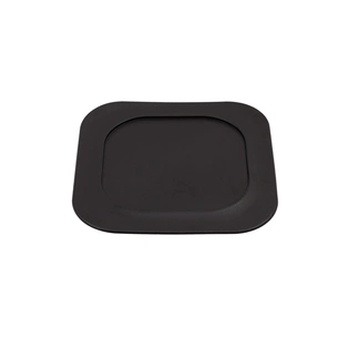 Килимок під миски Fiboo антиковзкий L чорний (FIB0030) зображення 1