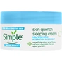Крем для обличчя Simple Skin Quench Sleeping Cream Water Boost Нічний заспокійливий 50 мл (8710908810664) - зменшене зображення 1