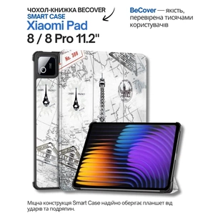 Чохол до планшета BeCover Smart Case Xiaomi Pad 8 / 8 Pro 11.2" Paris (714590) зображення 1
