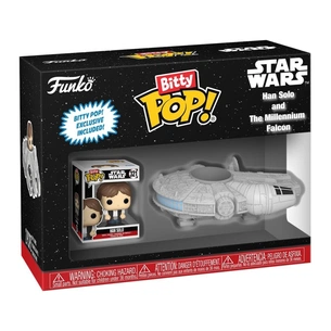 Фігурка Funko Pop набір Bitty Pop! Ride - Хан Соло й Тисячолітній сокіл (83623) зображення 1