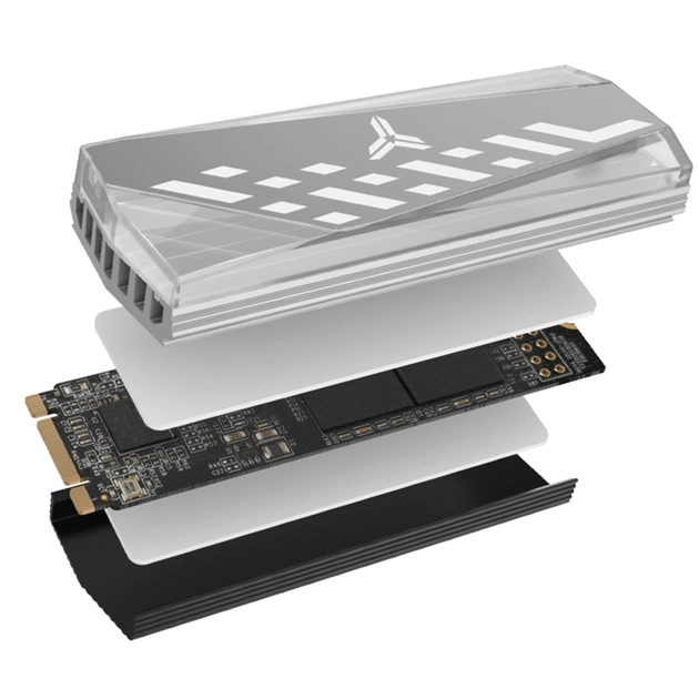 Радіатор охолодження Qube M.2-4 Gray - picture 6