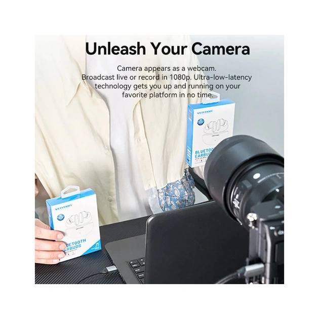 Перехідник USB-C + USB-A to HDMI M 0.1m video capture gray Vention (ACWHA) - зображення 3