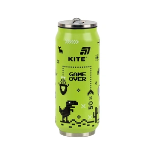 Поильник-непроливайка Kite Game over термочашка з трубочкою, 500 мл (K25-1264-1) изображение 1