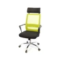 Офісне крісло Аклас Крокус CH TILT Чорний (Чорний Салатовий) (10047591) - зменшене зображення 1