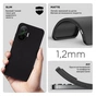 Чохол до мобільного телефона Armorstandart Matte Slim Fit Xiaomi Poco F7 Black (ARM80376) - зменшене зображення 3