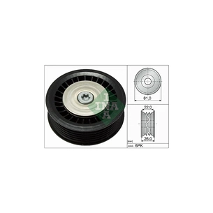 Ролик натягувача ременя INA 532 0678 10 зображення 1