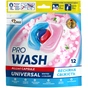Капсули для прання Pro Wash All in 1 Universal Весняна свіжість 12 шт. (4262396144386) - зменшене зображення 1