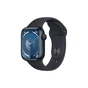 Смарт-годинник Apple Watch Series 9 GPS 41mm Midnight Aluminium Case with Midnight Sport Band - M/L (MR8X3QP/A) - зменшене зображення 1