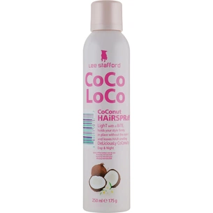 Лак для волосся Lee Stafford Coco Loco Coconut Hair Spray 250 мл (886011001577) зображення 1