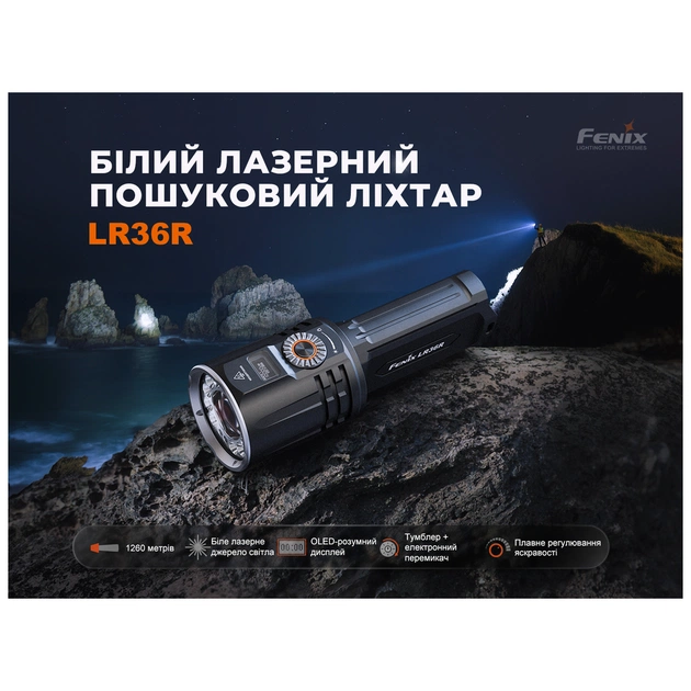 Ліхтар Fenix LR36R - picture 7