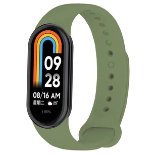Силіконовий ремінець BeCover для Xiaomi Mi Smart Band 8 Pine-Green (709395) зображення 1