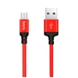 Дата кабель USB 2.0 AM to Micro 5P 1.0m X14 red HOCO (6957531062851) - уменьшенное изображение 1