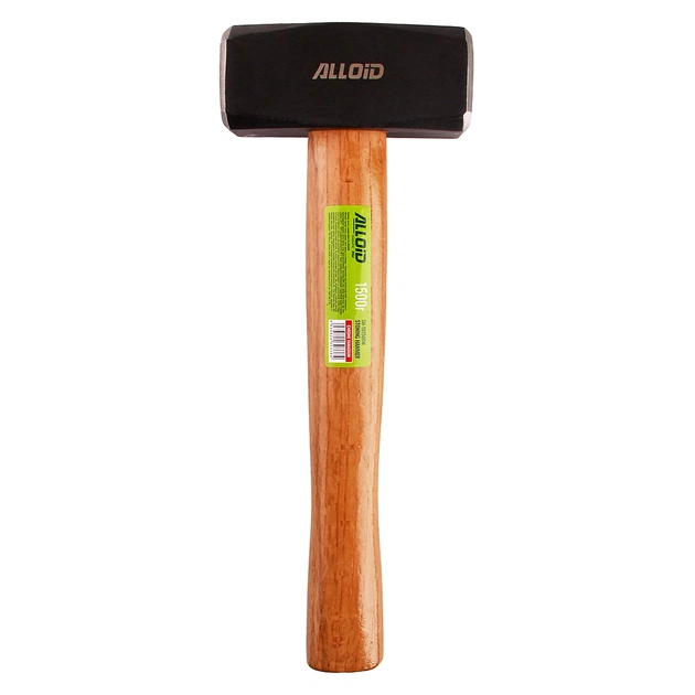 Кувалда Alloid ручка из древесины, 1500г (SH-101500W) - изображение 1