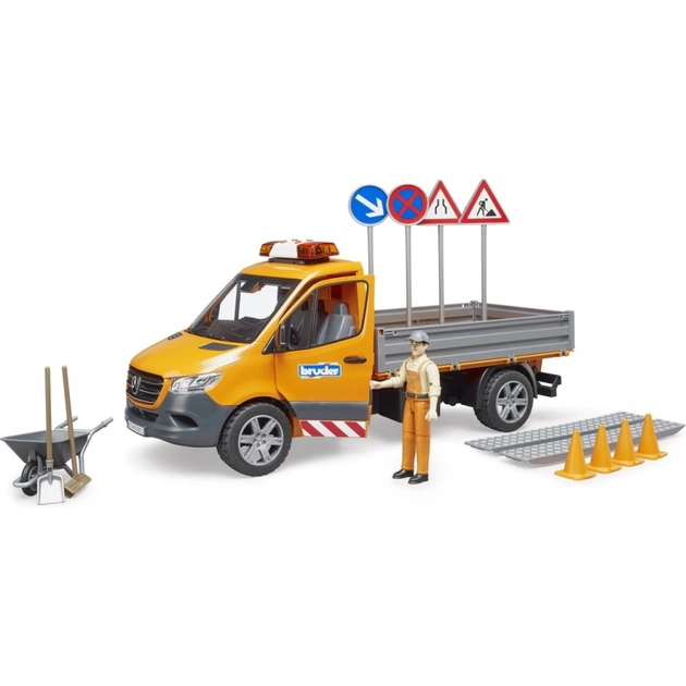 Спецтехніка Bruder MB Sprinter дорожня служба (02677) - picture 6