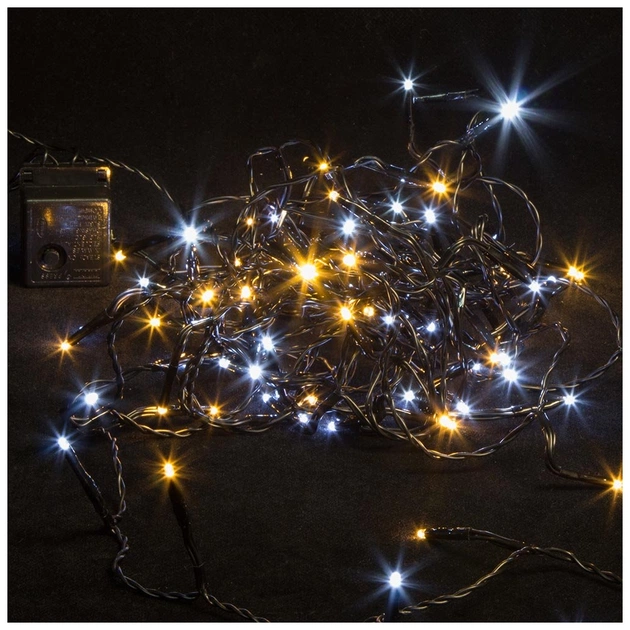 Гірлянда ColorWay Мішура-водоспад LED 250 5 м 150 теплий статичний+100 білий водоспад (CW-G-250L5VMC) - picture 7