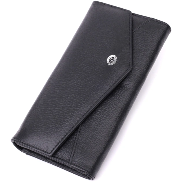Кошелек ST Leather Кожаный Черный (22546) - изображение 1