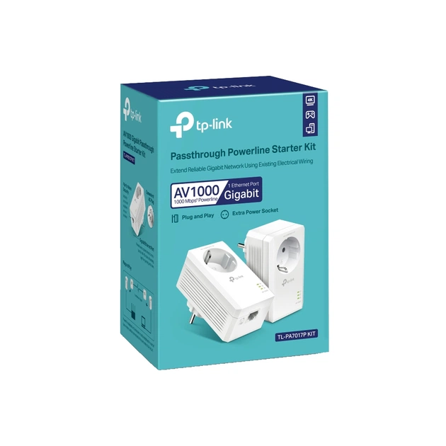 Адаптер Powerline TP-Link TL-PA7017PKIT - picture 2