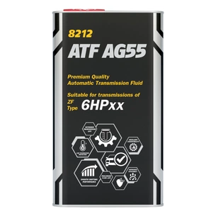 Трансмісійна олива Mannol ATF AG55 4л Metal (MN8212-4ME) зображення 1