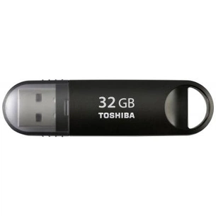 USB флеш накопичувач Toshiba 32GB Suzaku Black USB 3.0 (THN-U361K0320M4) зображення 1