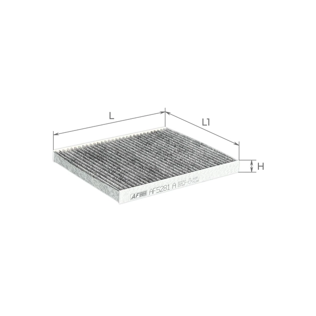 Фільтр салону ALPHA FILTER AF5281a - зображення 1
