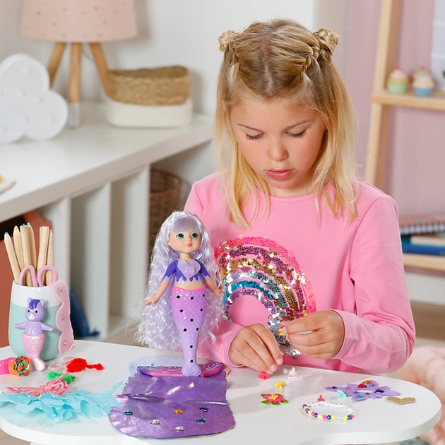 Кукла Zapf Baby Born серии Glam Up – Русалочка Аура 28 см (871799) - изображение 11