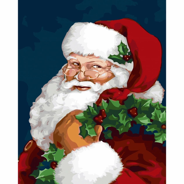 Картина по номерам Strateg Santa Claus, 40х50 см (SY6251) - зображення 1