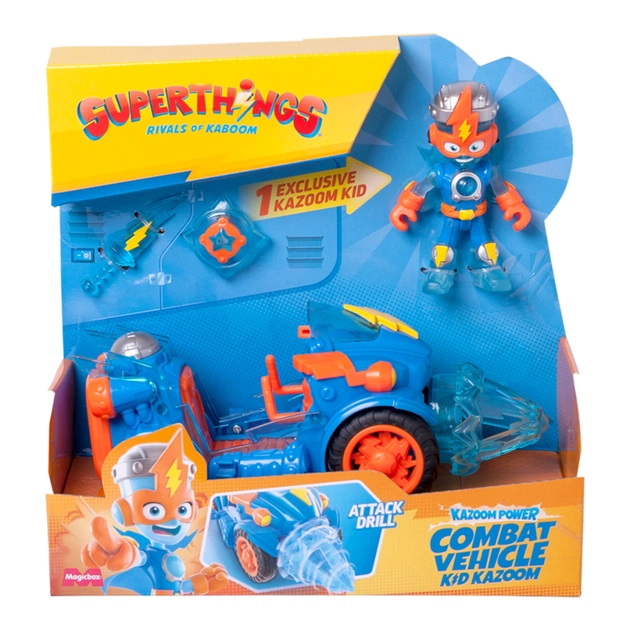 Игровой набор SuperThings серии Combat Vehicles - Кид Казум (PSTSP116IN200) - изображение 1