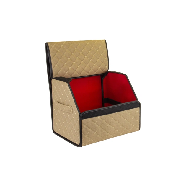 Сумка-органайзер EVAtech ECO S 30x30x35 см бежева з бежевою ниткою (EHECESIIBR) - зображення 3