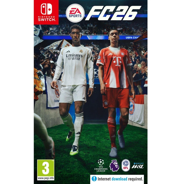 Гра Nintendo EA SPORTS FC 26, картридж (5035225125325) - picture 1