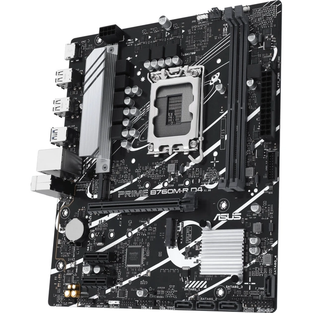 Материнська плата ASUS PRIME B760M-R D4 - picture 4