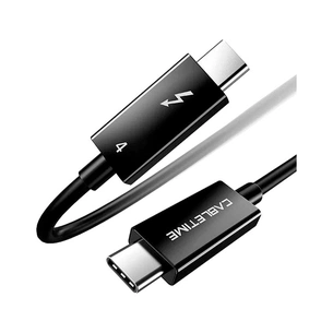 Дата кабель USB-C to USB-C 1.0m Thunderbolt 4 100W (20V/5A) 8K60Hz Cabletime (CA915422) зображення 1