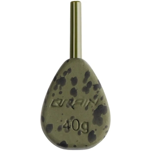 Грузило Brain In-Line Flat Lead 42g 2шт/уп Green (1858.32.03) зображення 1