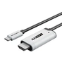 Кабель Cabletime USB Type-C - HDMI (M/M), 4K, Ultra HD, PD100W, для Nintendo Switch 2 м, Black (CC17L) - зменшене зображення 1