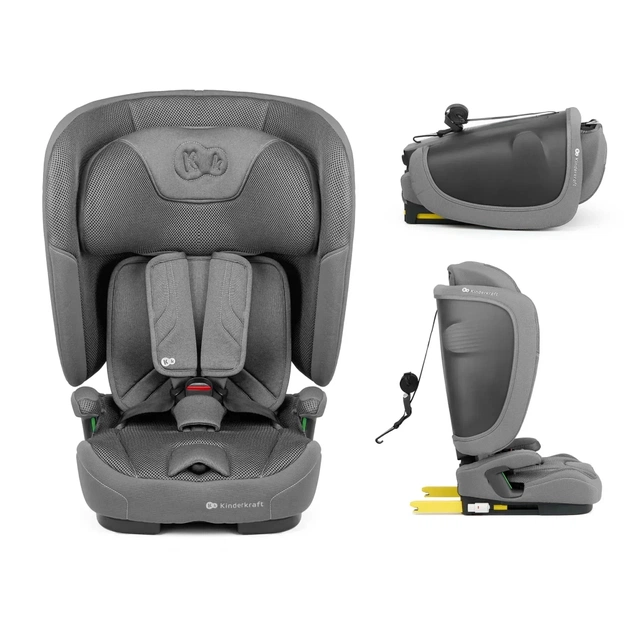 Автокрісло Kinderkraft Fix2Go i-Size Grey (KCFI2GO0GRY0000) (5902533925872) - picture 1
