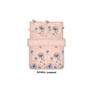 Постільна білизна Home Line Лірика рожевий бязь євро (96525) зображення 1