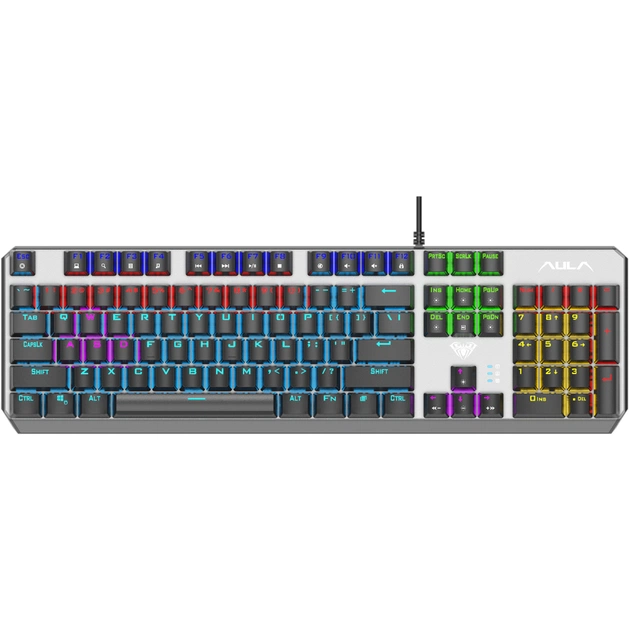 Клавіатура Aula F2066-II USB UA (6948391234526) - зображення 1
