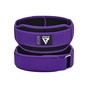 Атлетичний пояс RDX RX5 Double Belt неопреновий Purpel XS (WBD-RX5PR-XS) - зменшене зображення 1