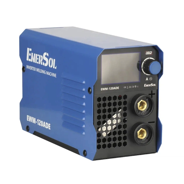 Зварювальний апарат Enersol інверторний, 20-120 A, 5.1 кВт, 2.9 кг (EWM-120ADE) - picture 5