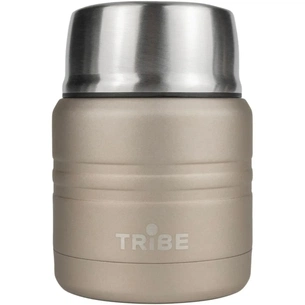 Термос Tribe Food Jar харчовий 0,35 л beige (T-DE-0021-beige) изображение 1