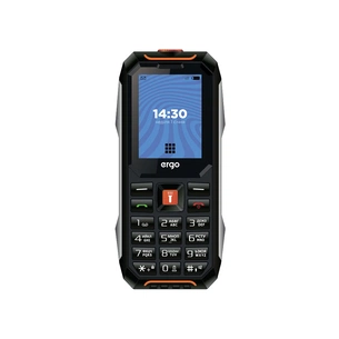 Мобільний телефон Ergo E182 Black Orange зображення 1
