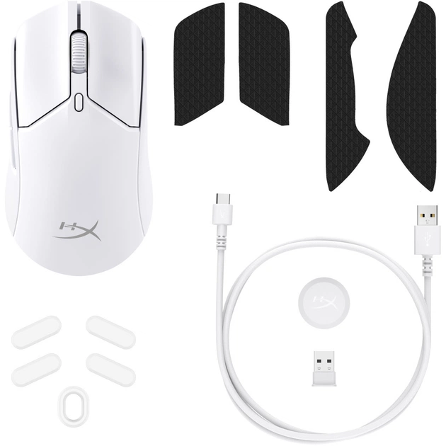 Мишка HyperX Pulsefire Haste 2 Wireless White (6N0A9AA) - picture 5