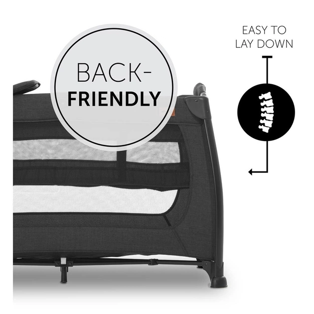 Дитячий манеж Hauck Play N Relax Melange Black (60010-8) - picture 6