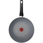 Сковорода Tefal ВОК Halo 28 см, алюміній, бакеліт, сірий (C3121953) - зменшене зображення 2