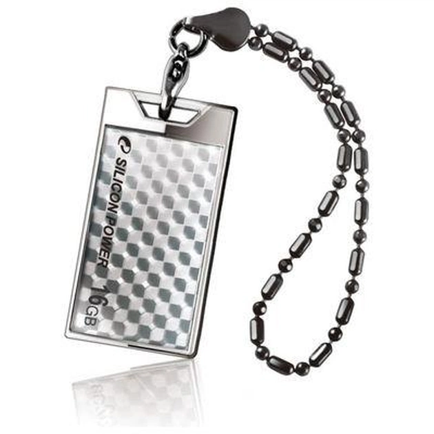 USB флеш накопичувач Silicon Power 16Gb Touch 851 silver (SP016GBUF2851V1S) - зображення 1