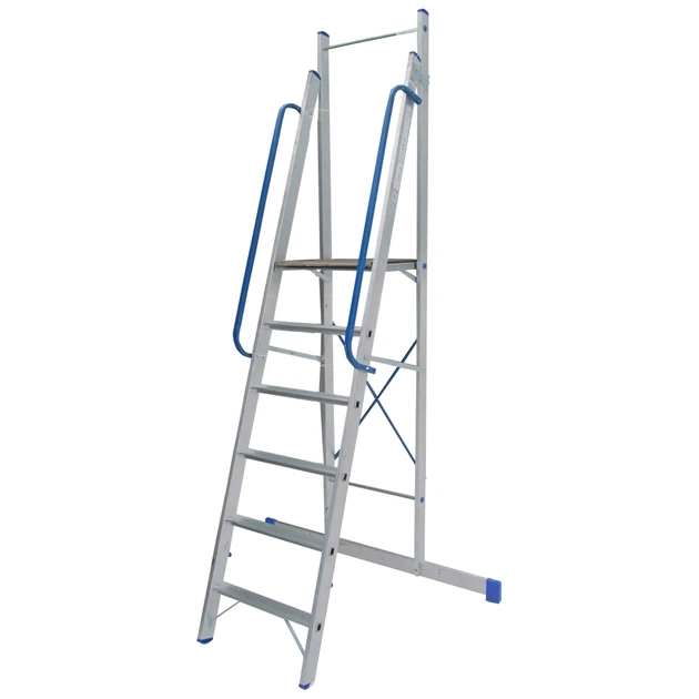 Драбина ELKOP cтремянка-помост 6сх. верхя сходинка-1,4м (TOR 706) - picture 1