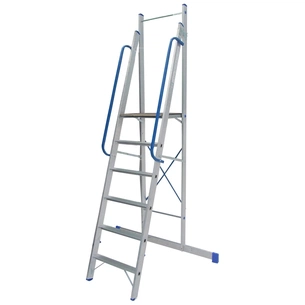 Драбина ELKOP cтремянка-помост 6сх. верхя сходинка-1,4м (TOR 706) picture 1