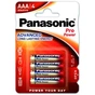 Батарейка Panasonic AAA LR03 Pro Power * 4 (LR03XEG/4BP) - зменшене зображення 1