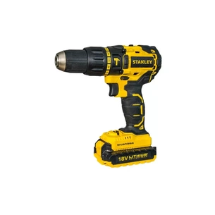 Шуруповерт Stanley 18 В, 55 Нм, 2 АКБ + ЗП, кейс (SBH20D2K) зображення 1