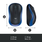 Мишка Logitech M185 blue (910-002239) - зменшене зображення 9